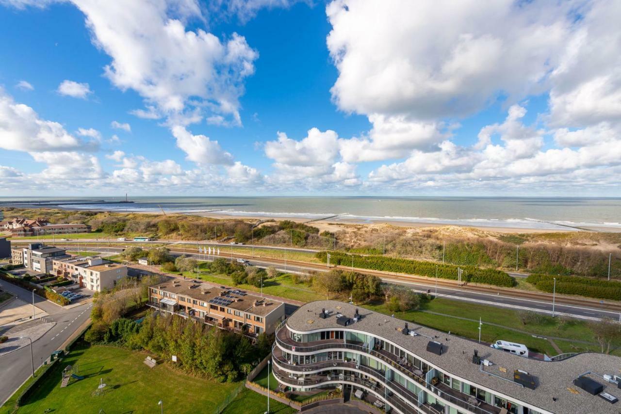 Panoramic & Modern Apartment With Sea View Bredene Extérieur photo